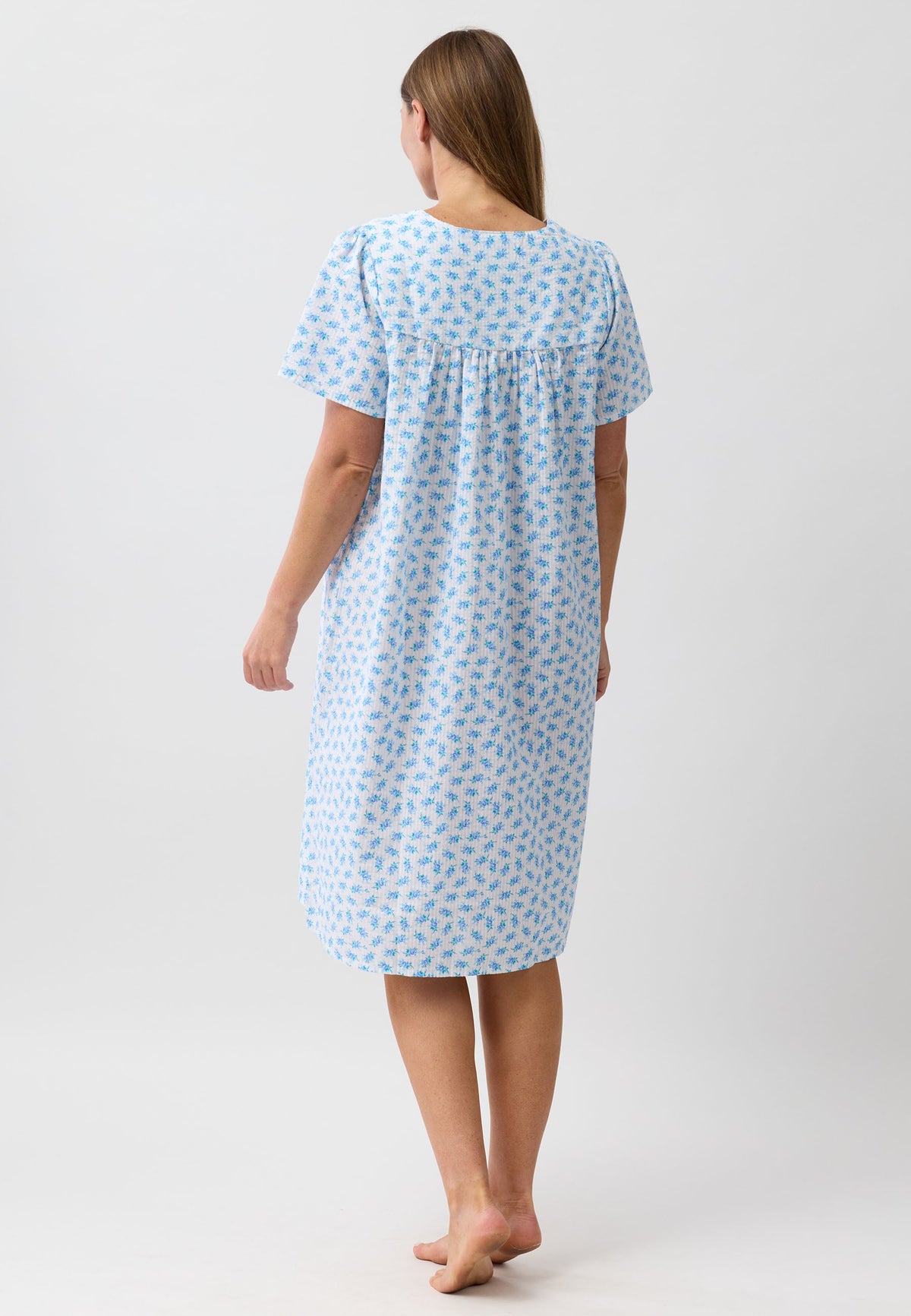 ROSEBUD NIGHTIE BLUE - SK714R6