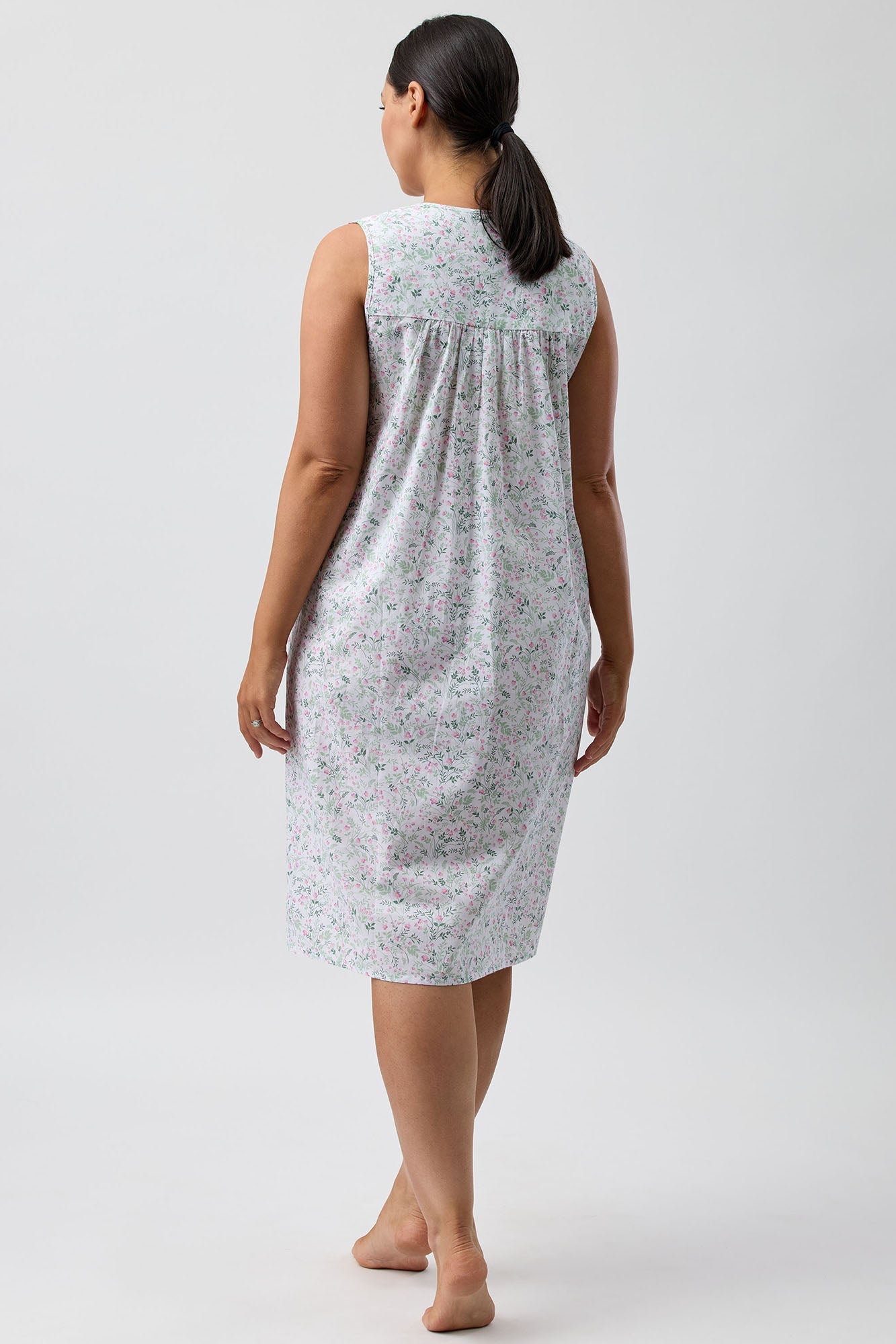 PANSIES SLEEVELESS NIGHTIE PINK - SK807P5