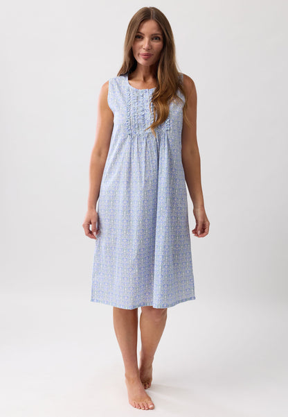 PRIMROSE SLEEVELESS NIGHTIE IRIS - SK807P6