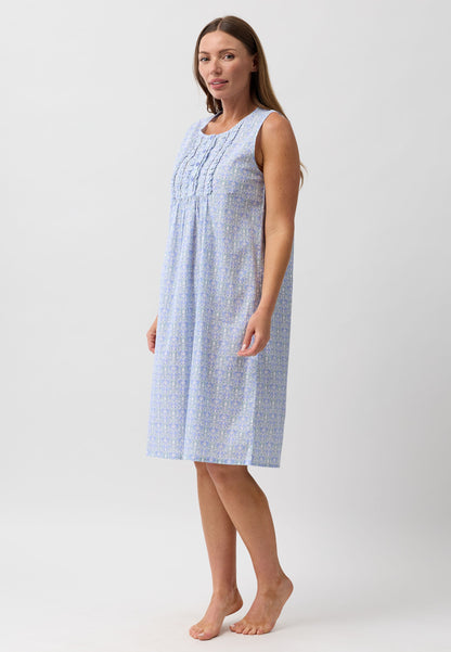 PRIMROSE SLEEVELESS NIGHTIE IRIS - SK807P6