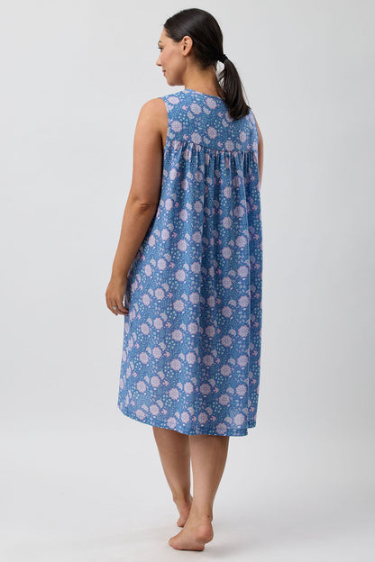 BOHO SLEEVELESS NIGHTIE DENIM - SK809B5
