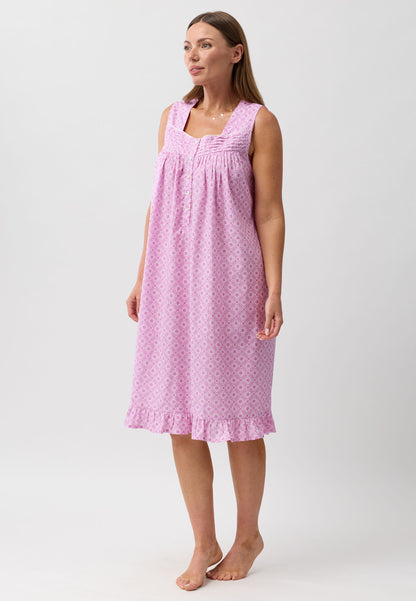 MOROCCO SLEEVELESS NIGHTIE PINK - SK817M6