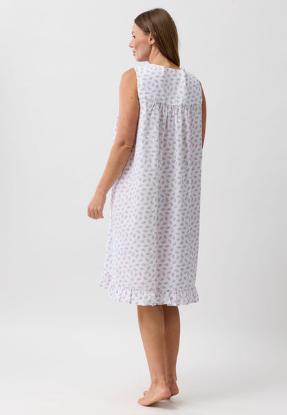 ROSEBUD SLEEVELESS NIGHTIE PINK - SK817R6