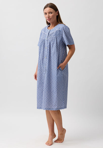MOROCCO BRUNCH COAT NAVY - SK914M6