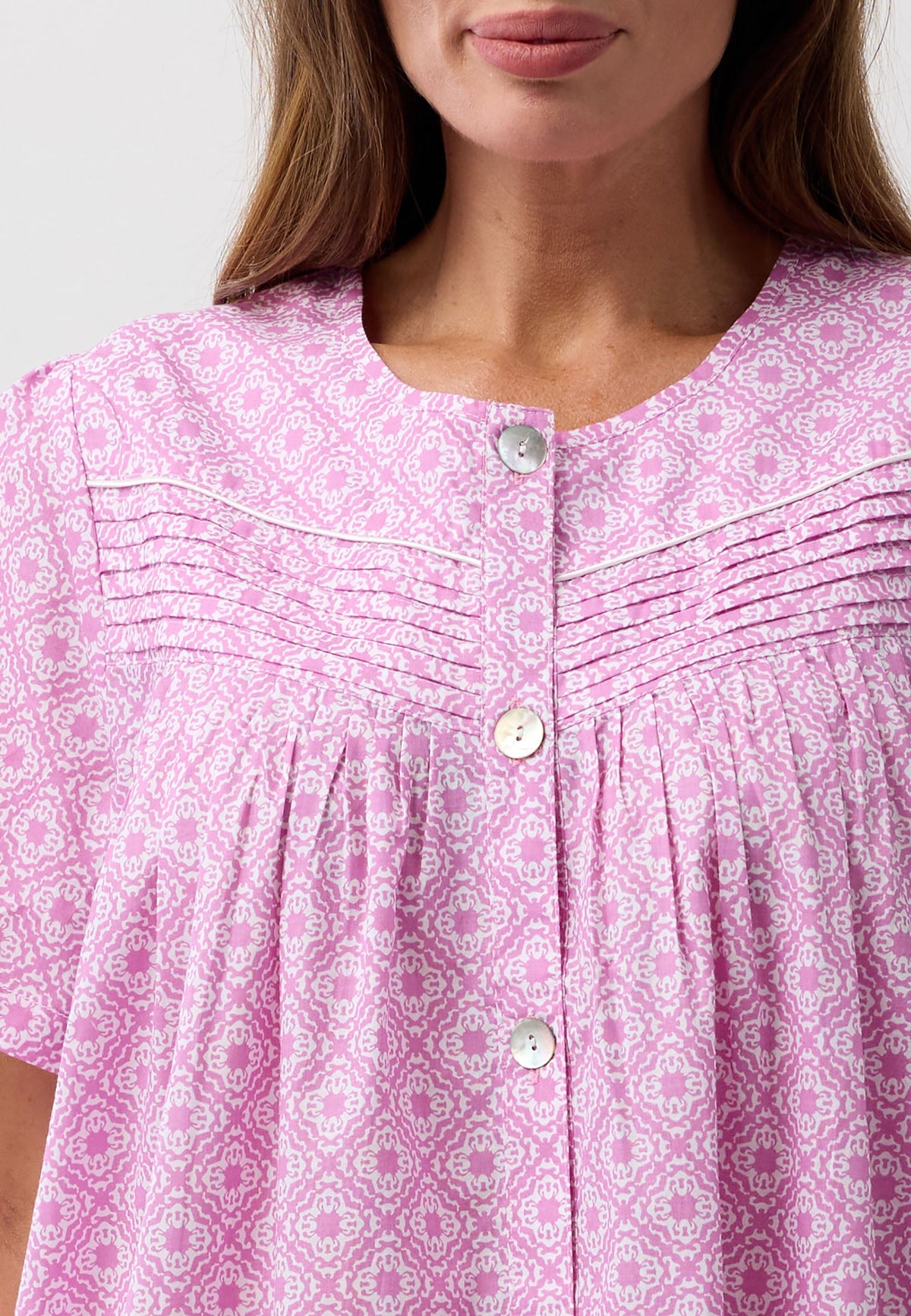 MOROCCO BRUNCH COAT PINK - SK914M6