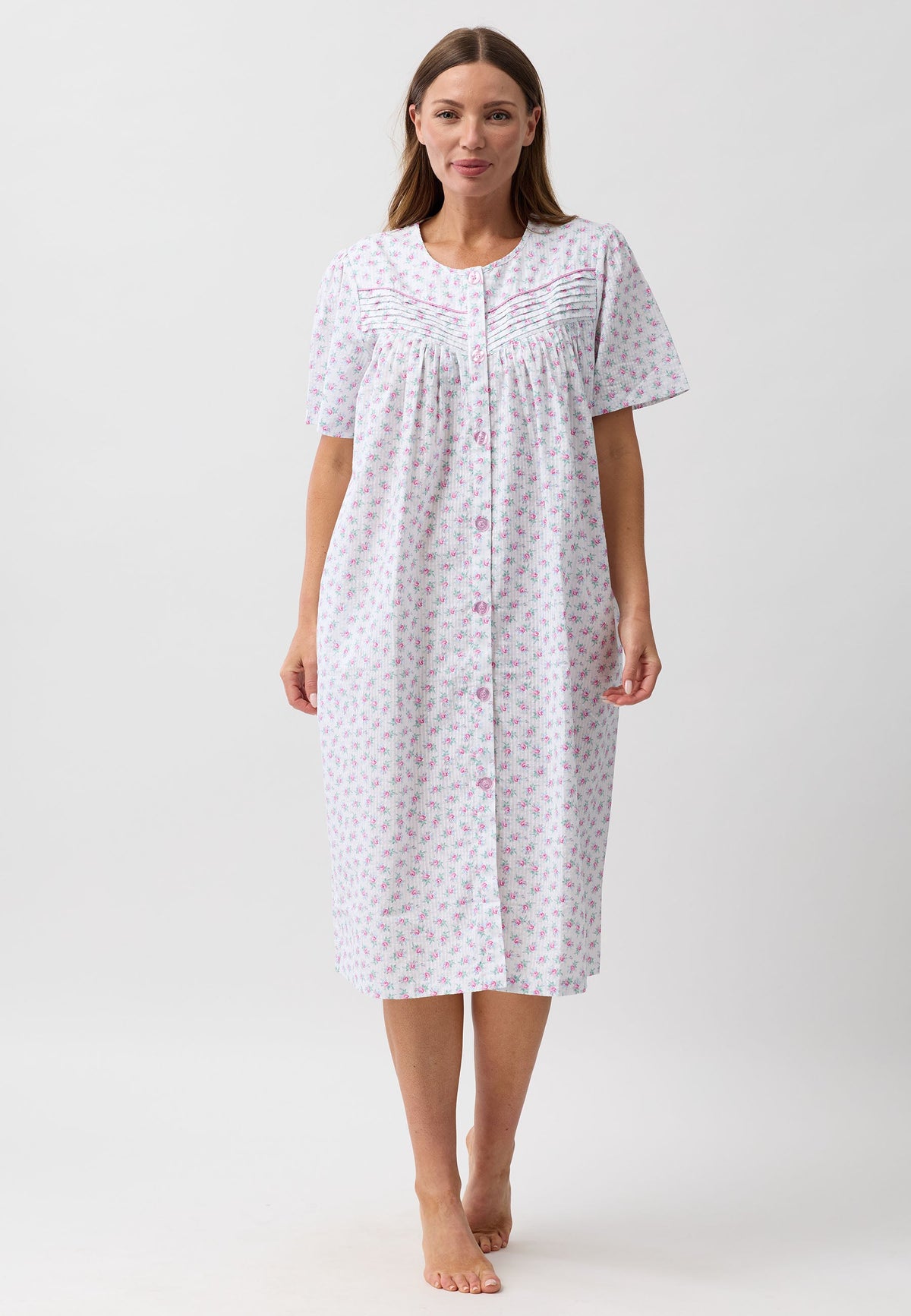 ROSEBUD BRUNCH COAT PINK - SK914R6