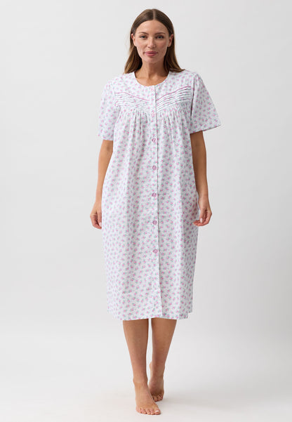 ROSEBUD BRUNCH COAT PINK - SK914R6