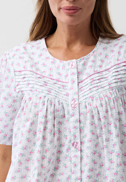 ROSEBUD BRUNCH COAT PINK - SK914R6