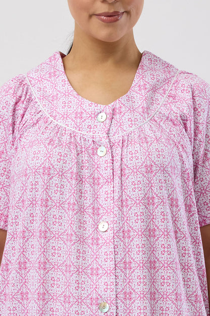 BAROQUE BRUNCH COAT ROSE - SK925B5