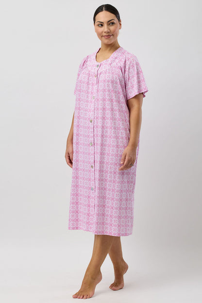 BAROQUE BRUNCH COAT ROSE - SK925B5