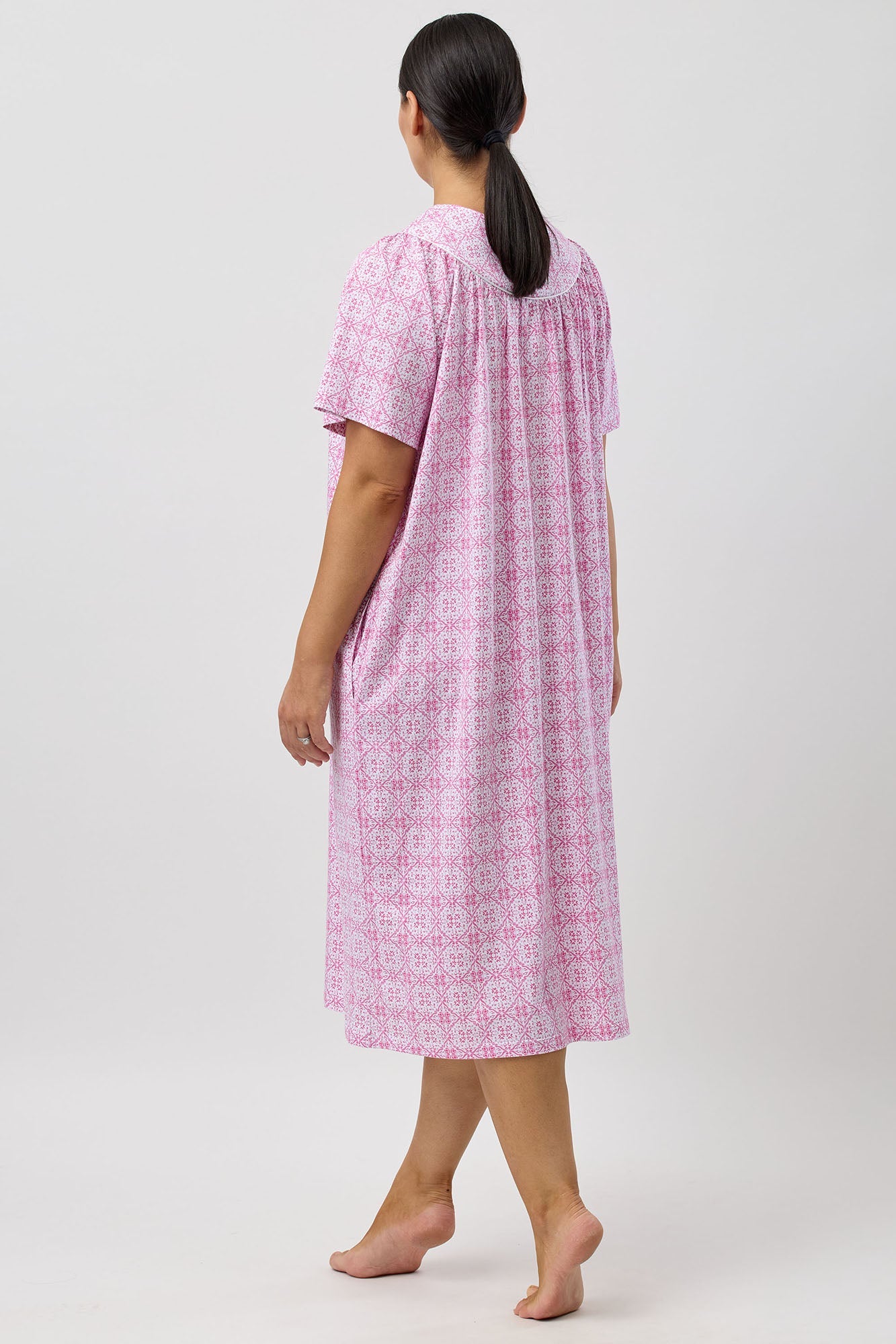 BAROQUE BRUNCH COAT ROSE - SK925B5