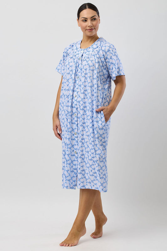 DAISIES BRUNCH COAT BLUE - SK925D5