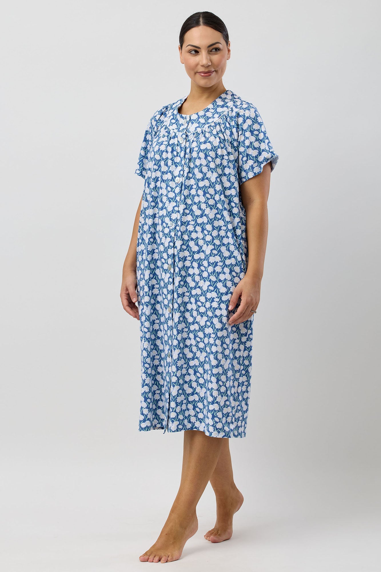 DAISIES BRUNCH COAT DENIM - SK925D5