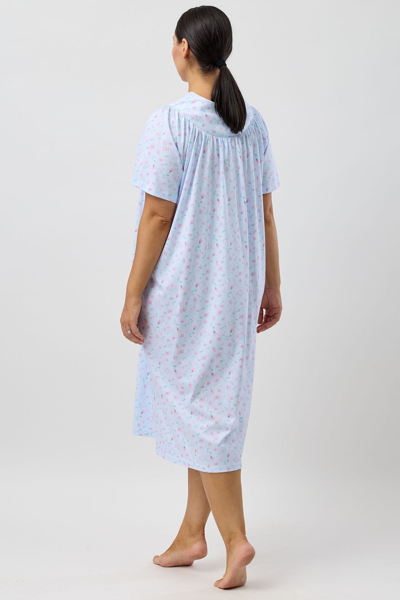 PEONY BRUNCH COAT BLUE - SK925P5