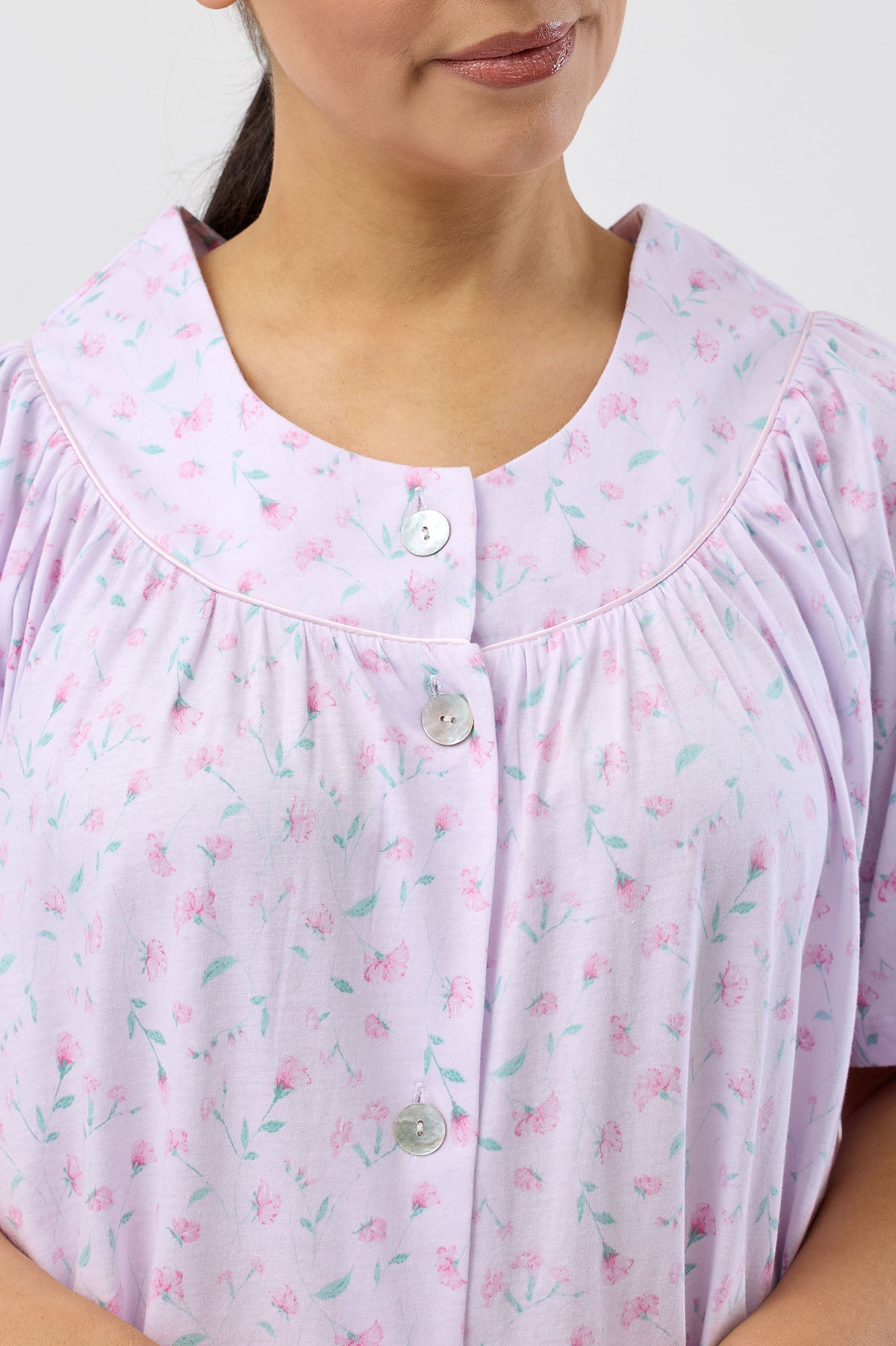 PEONY BRUNCH COAT PINK - SK925P5
