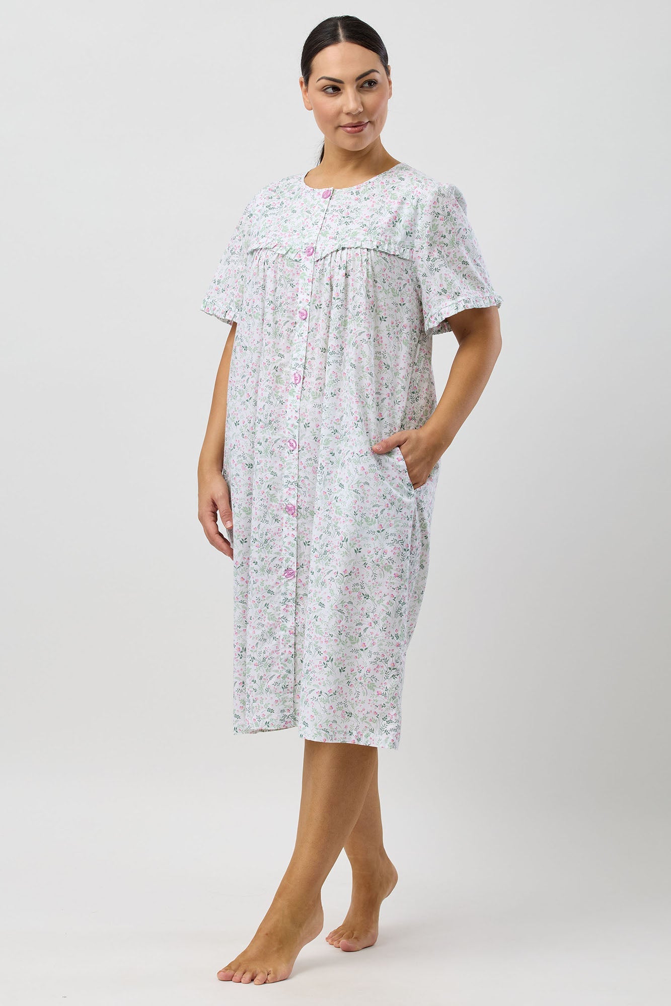 PANSIES BRUNCH COAT PINK - SK926P5