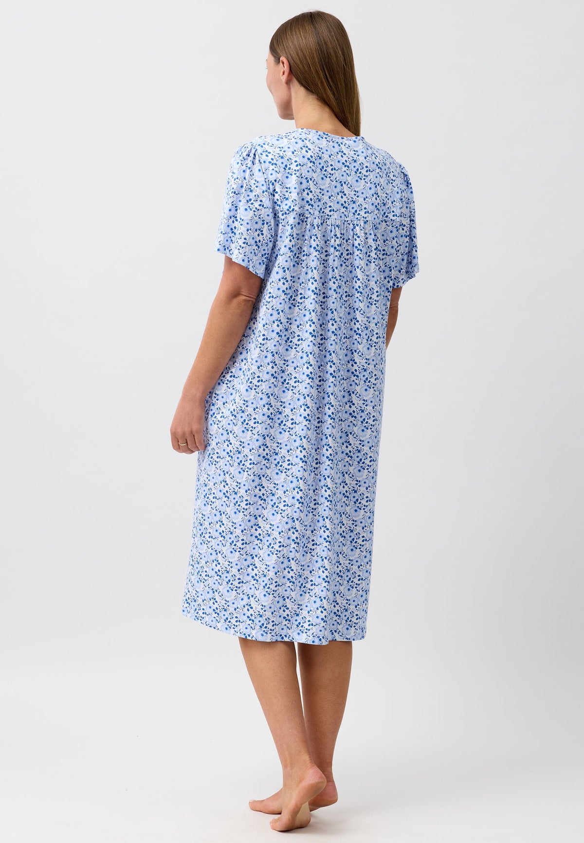 CAMELLIA BRUNCH COAT BLUE - SK927C6