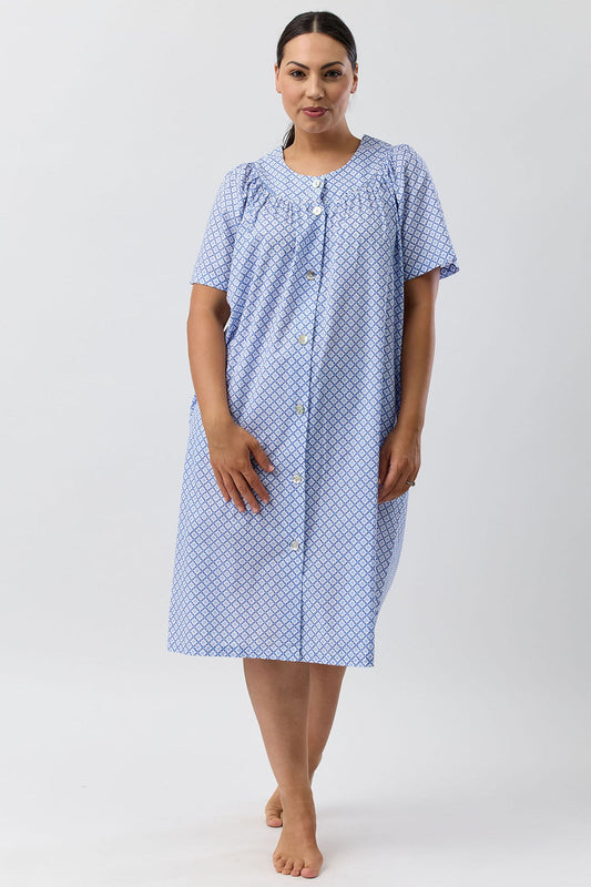 GEO BRUNCH COAT DENIM - SK936G5