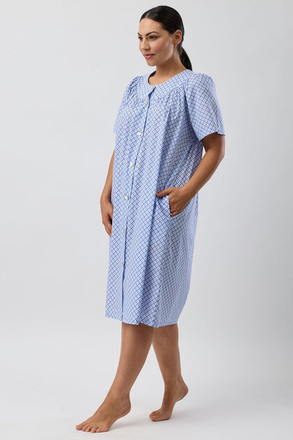 GEO BRUNCH COAT DENIM - SK936G5