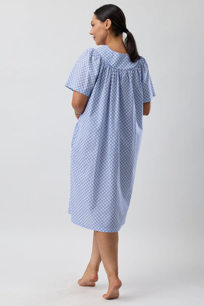 GEO BRUNCH COAT DENIM - SK936G5