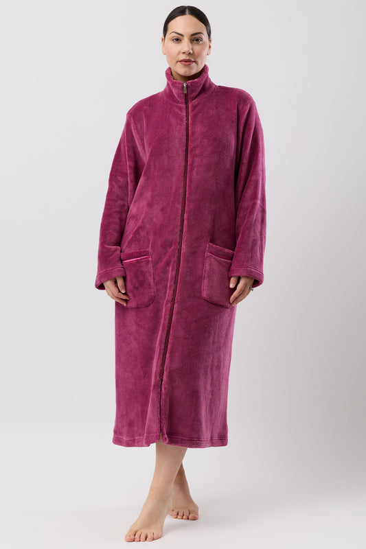 ZIP GOWN - MID 120cm BERRY - SK940