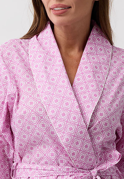 MOROCCO WRAP ROBE PINK - SK951M6