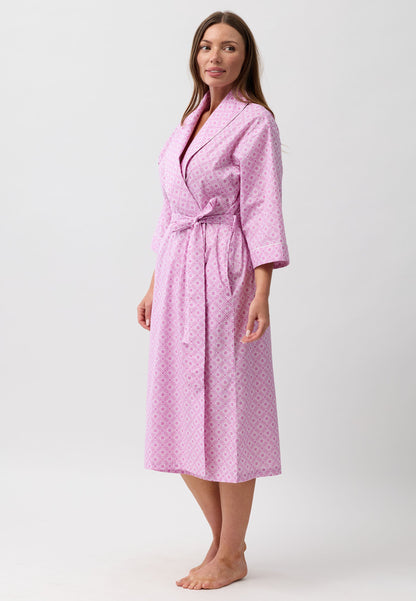MOROCCO WRAP ROBE PINK - SK951M6