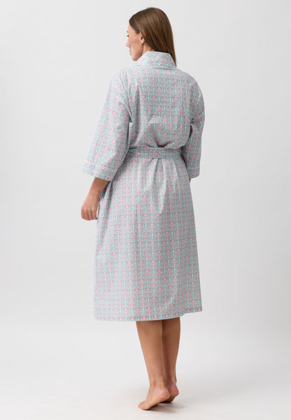 PRIMROSE WRAP ROBE CORAL - SK951P6