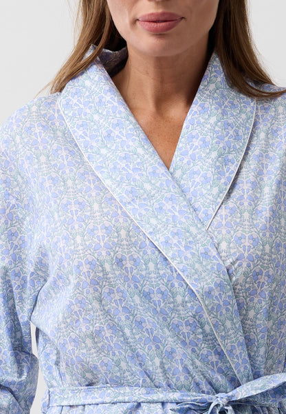 PRIMROSE WRAP ROBE IRIS - SK951P6