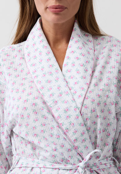 ROSEBUD WRAP ROBE PINK - SK951R6