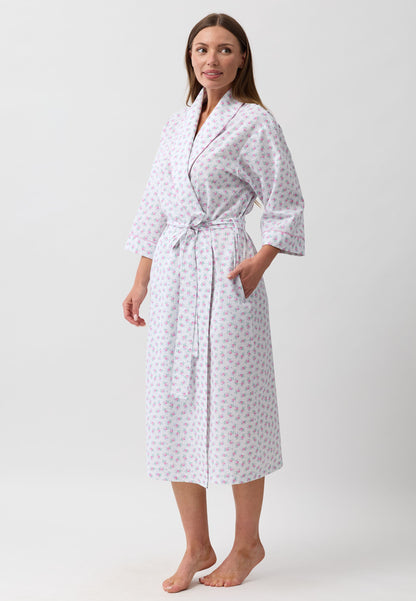 ROSEBUD WRAP ROBE PINK - SK951R6