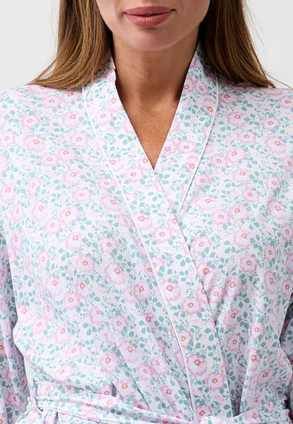 CAMELLIA WRAP ROBE PINK - SK952C6