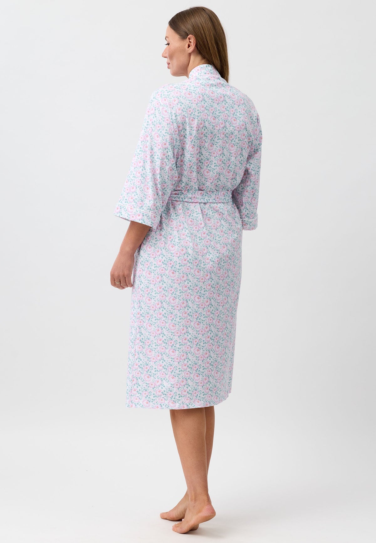 CAMELLIA WRAP ROBE PINK - SK952C6