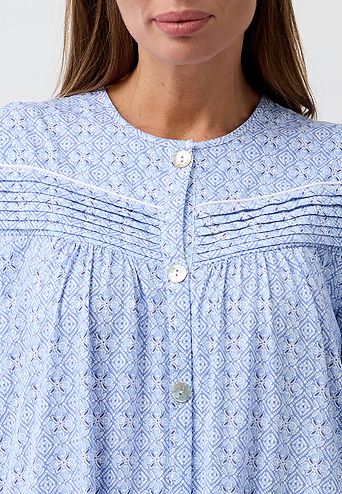 BATIK BRUNCH COAT DENIM - SK953B6