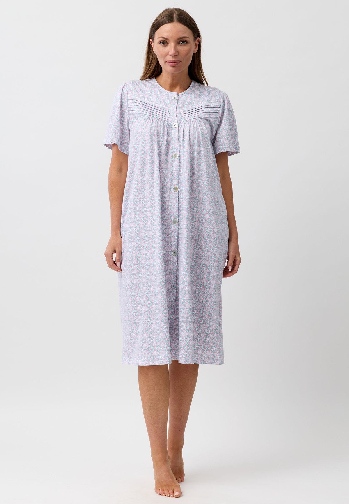 BATIK BRUNCH COAT SAGE - SK953B6