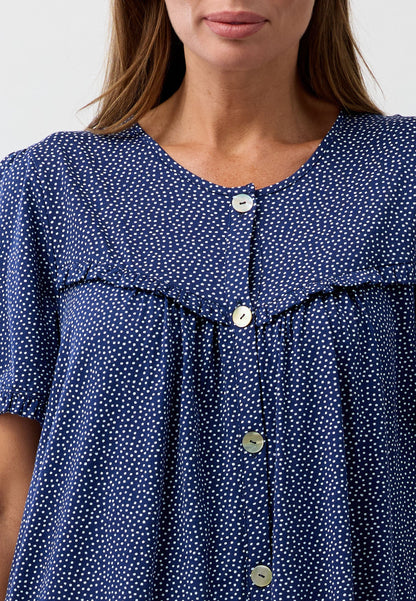 CONFETTI BRUNCH COAT NAVY - SK954CS6