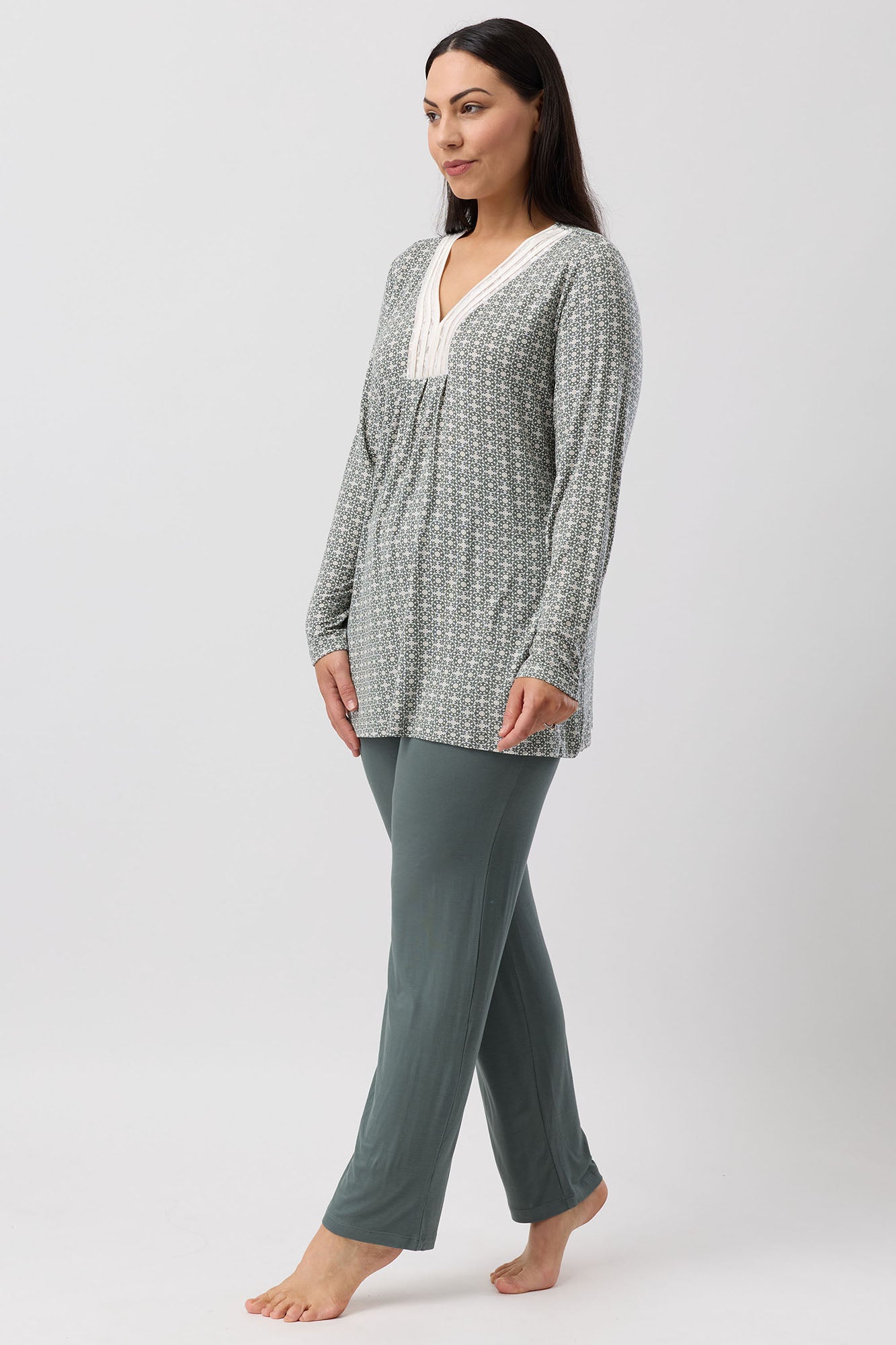 GEO PJ SET OLIVE - Y249G6