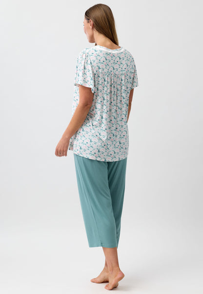 DAHLIA PJ SET JADE - Y252D6