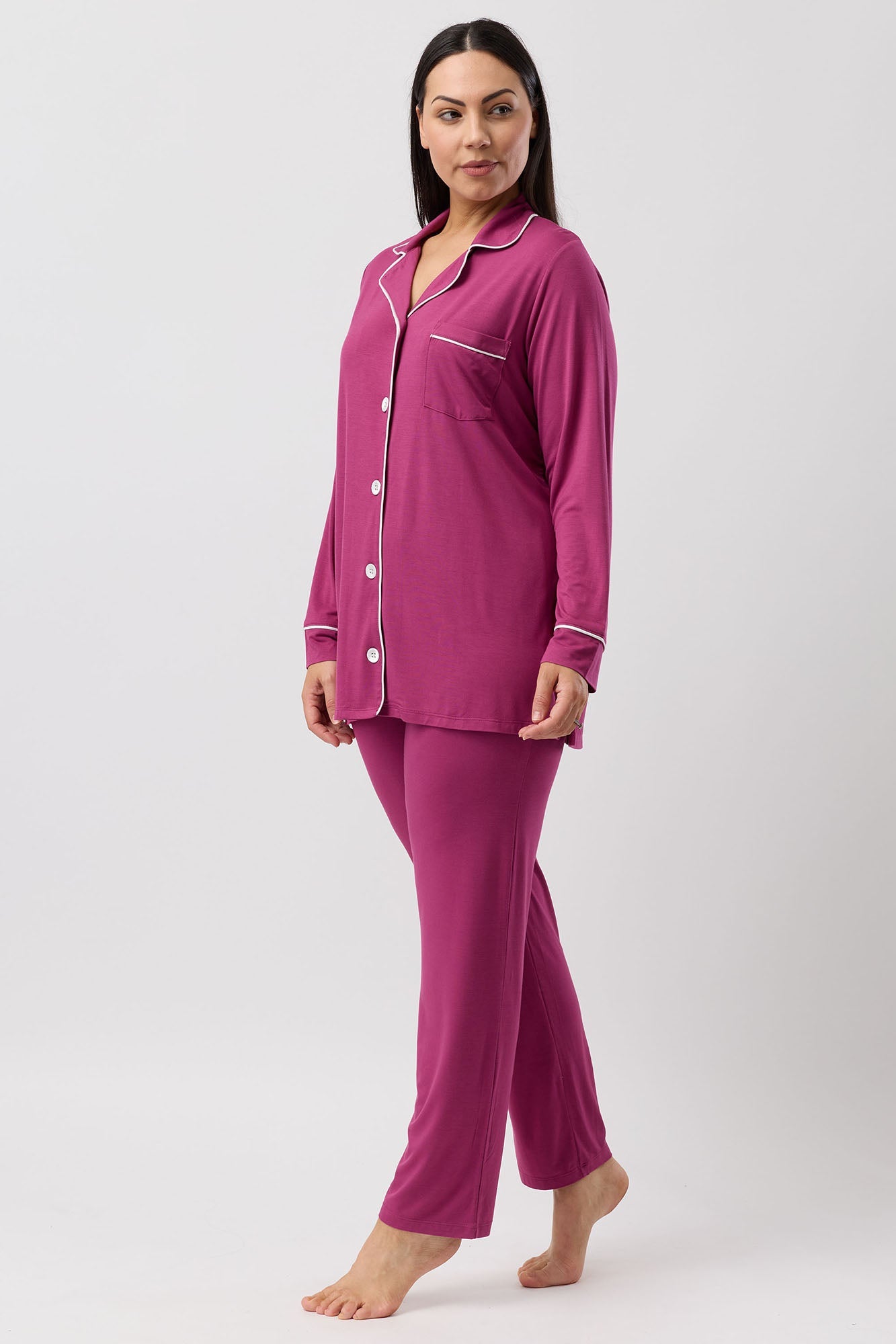 REVERE PJ SET BORDEAUX - Y252PL