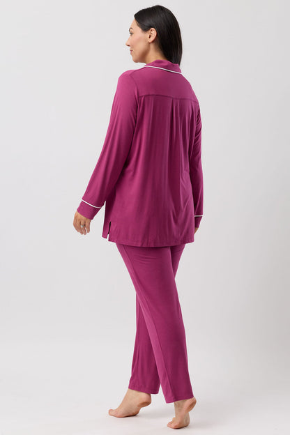 REVERE PJ SET BORDEAUX - Y252PL