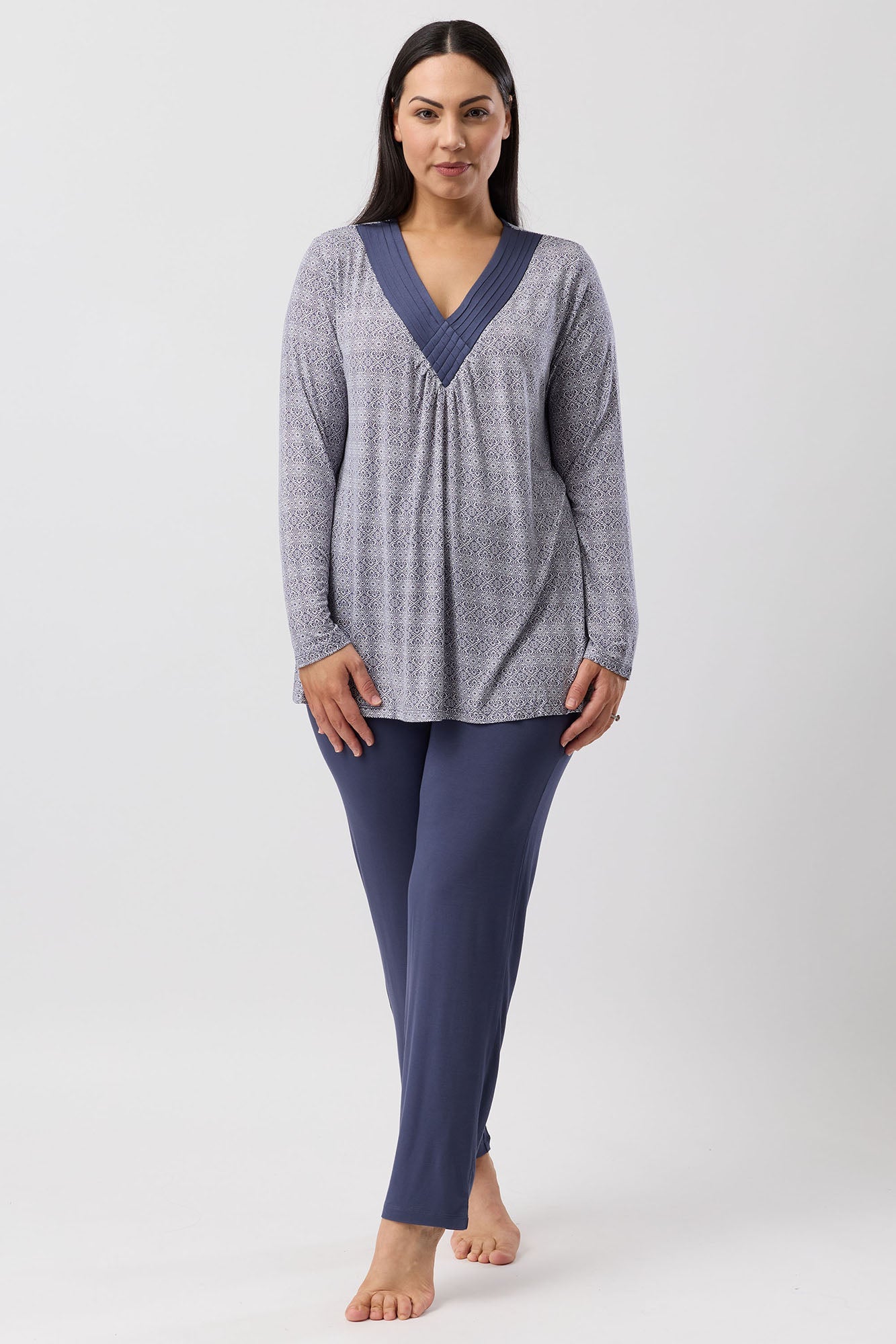 CASABLANCA PJ SET BLUESTONE - Y255C6