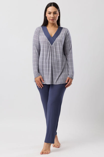 CASABLANCA PJ SET BLUESTONE - Y255C6