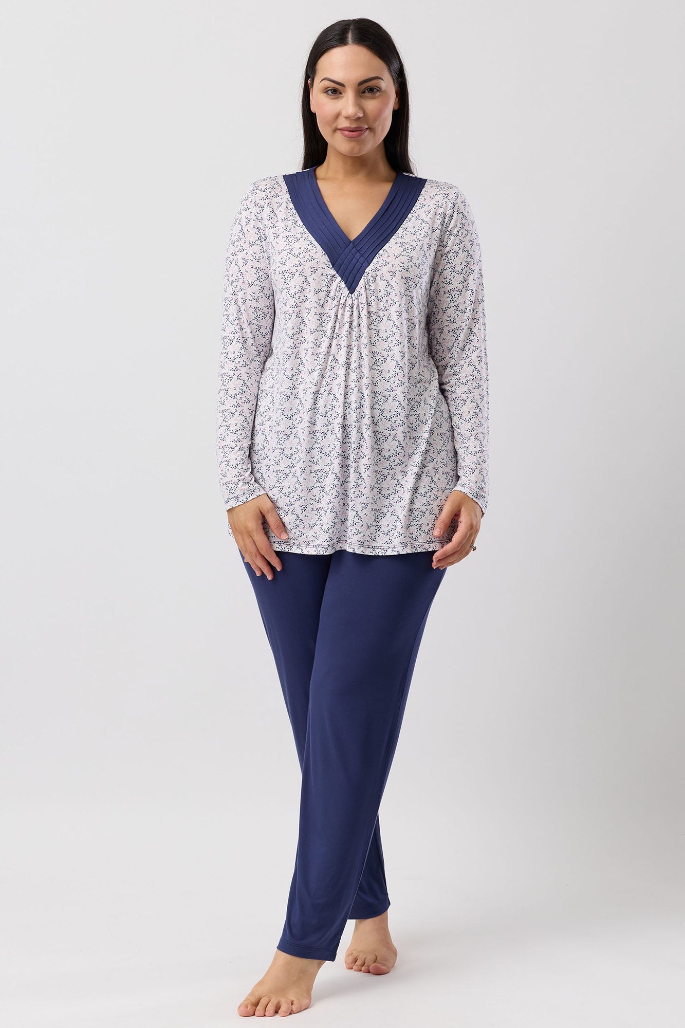 JARDIN PJ SET NAVY - Y255J6