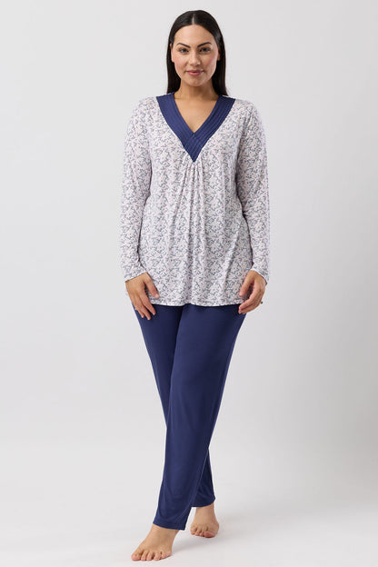 JARDIN PJ SET NAVY - Y255J6