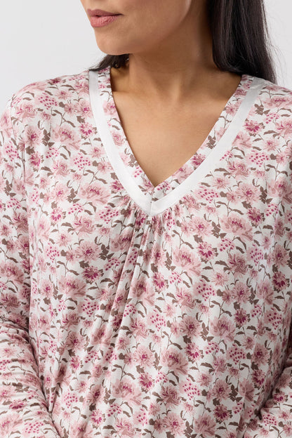 BLOOM NIGHTIE BORDEAUX - Y319B6