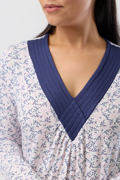 JARDIN DIAMOND NIGHTIE NAVY - Y331J6