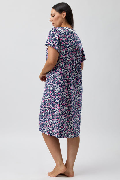 CAMILLIA NIGHTIE NAVY - Y344C5