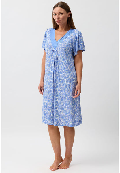 ISTANBUL DIAMOND NIGHTIE PERIWINKLE - Y346I6