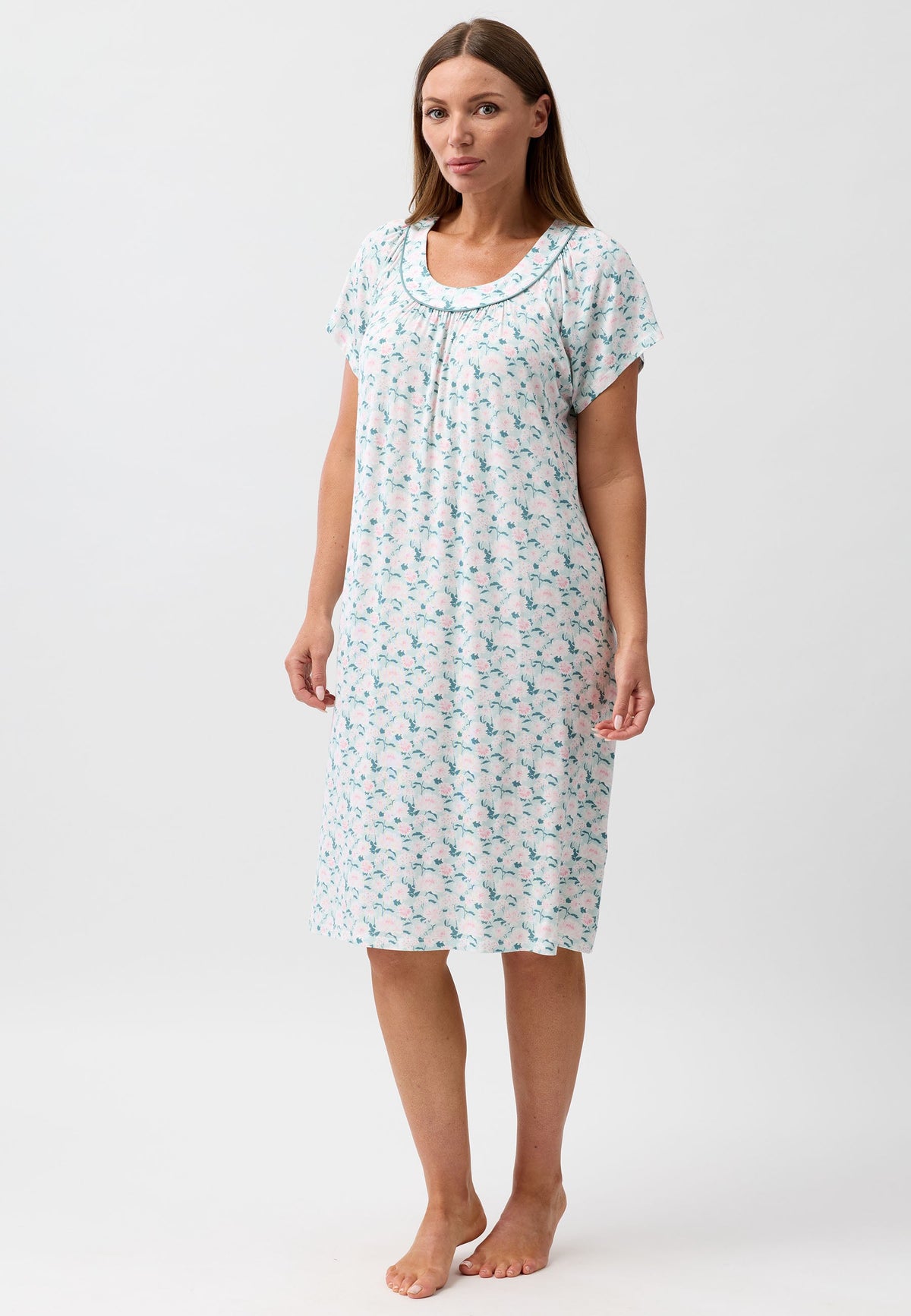 DAHLIA NIGHTIE JADE - Y349D6