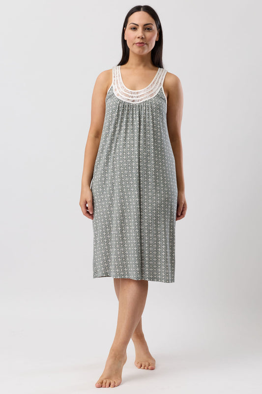 GEO CHEMISE OLIVE - Y461G6